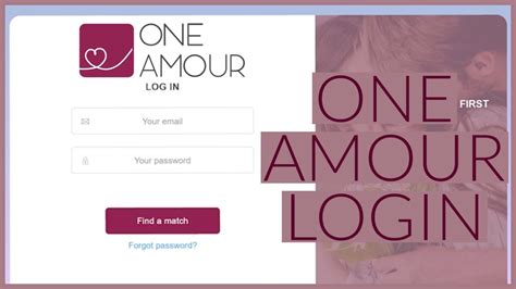 oneamour login|Support